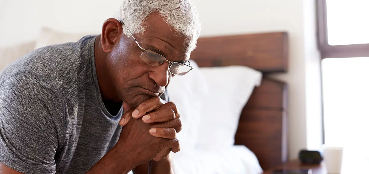 A family caregiver is in depression A family caregiver is in depression