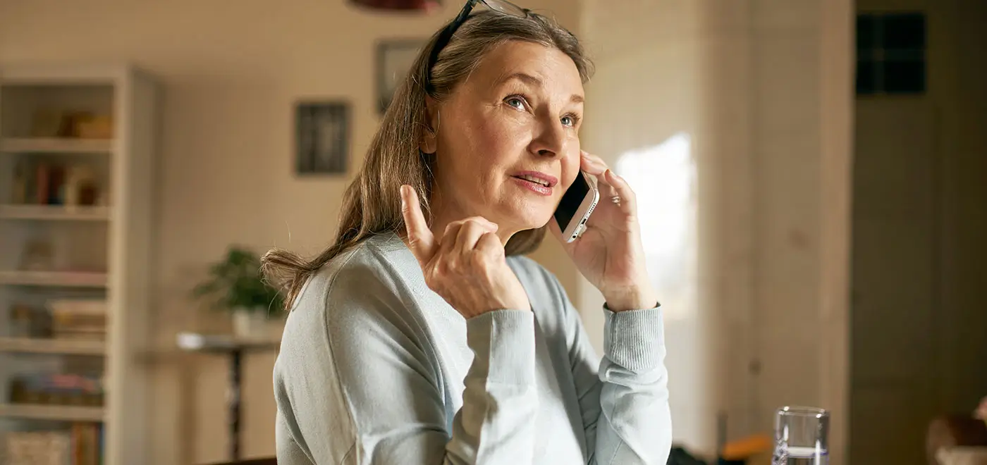 A female Caregiver Asking for help A female Caregiver Asking for help